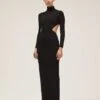 The Bougie Dress In Black 2 The Bougie Dress In Black -Solace Dress Shop solace london os27069 bougie black front 1