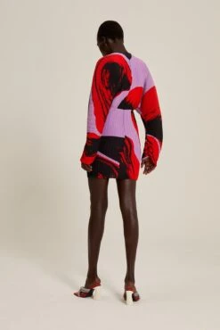 The Mira Dress In Newton Lilac 9 The Mira Dress In Newton Lilac -Solace Dress Shop solace london os29003 mira newton lilac back 3 2