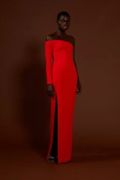 The Palmer Dress In Red