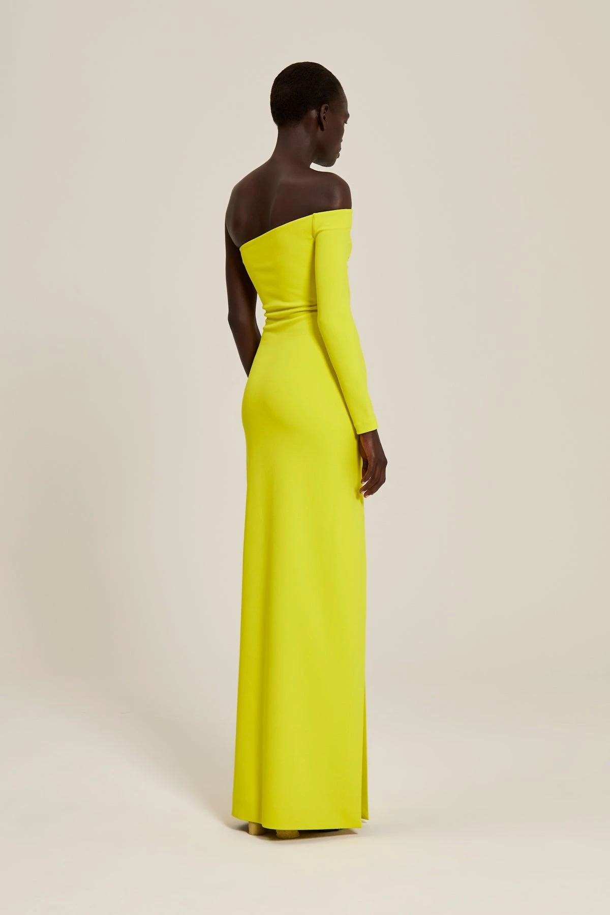 The Palmer Dress In Sulphur 5 The Palmer Dress In Sulphur - Image 3