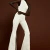 The Cleo Jumpsuit In Cream -Solace Dress Shop solace london os29008 cleo white front 2